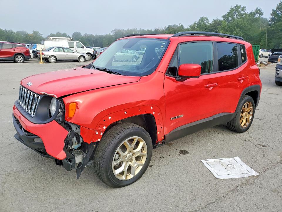 2017 Jeep Renegade მანქანა იყიდება აუქციონზე, vin: ZACCJBBB2HPF89482, აუქციონის ნომერი: 66988456