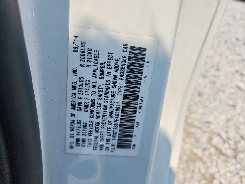 Aukcja sprzedaży 2015 Honda Accord, vin: 1HGCT2B87FA000911, numer aukcji: 64482336