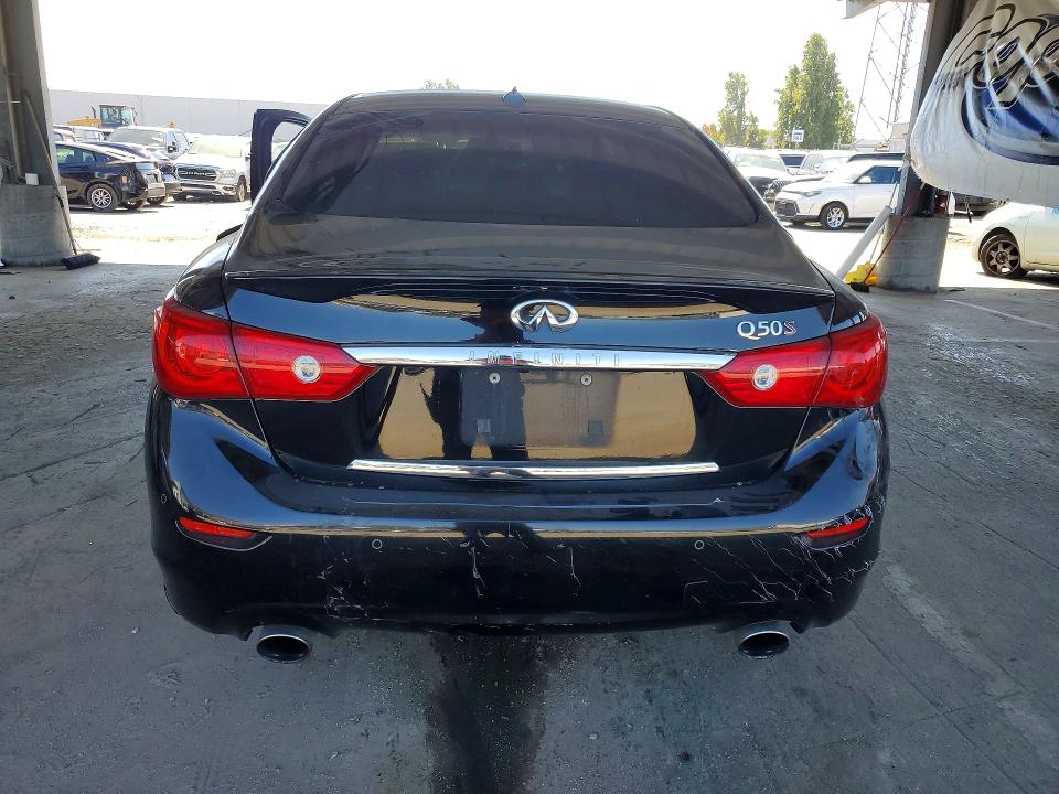 2014 Infiniti Q50 მანქანა იყიდება აუქციონზე, vin: JN1BV7AP9EM676013, აუქციონის ნომერი: 65747126