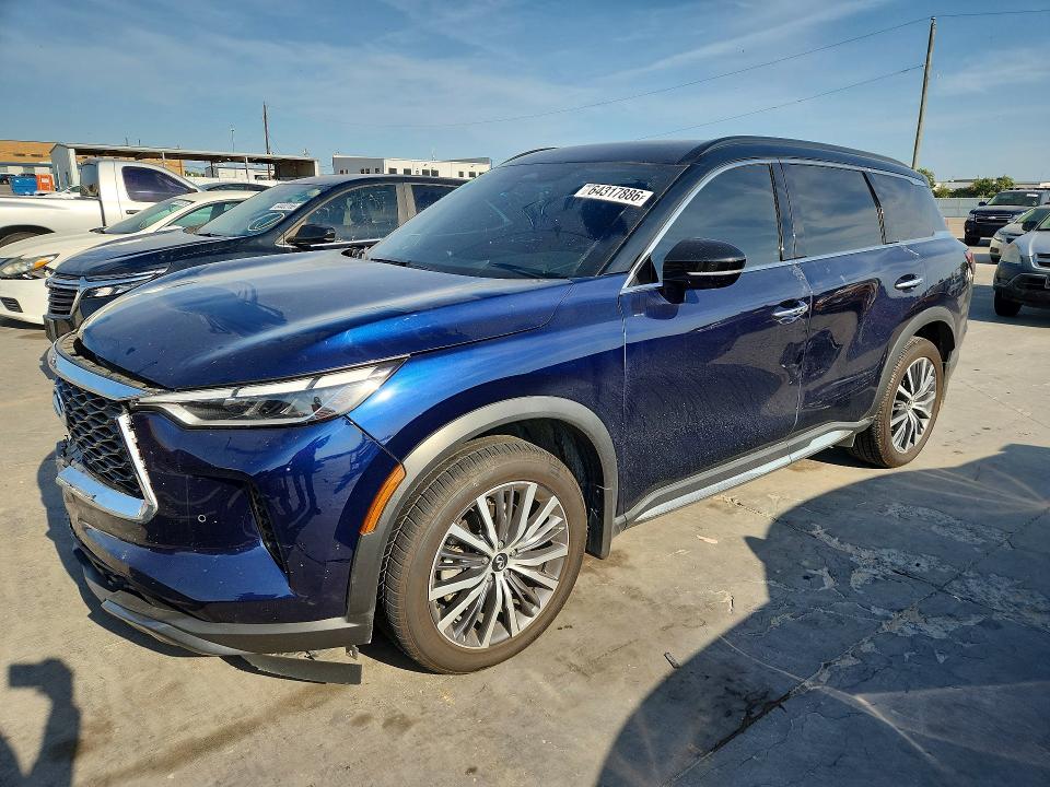 64317886 :رقم المزاد ، 5N1DL1HU4PC332999 vin ، 2023 Infiniti Qx60 مزاد بيع