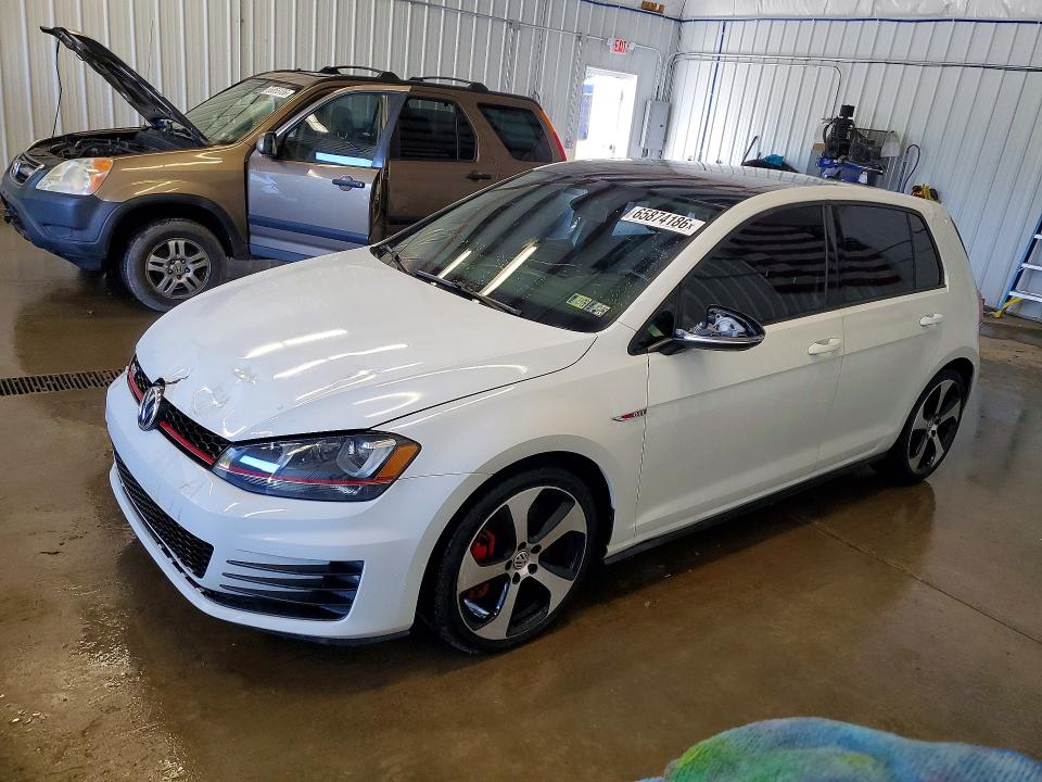 65874186 :رقم المزاد ، 3VW547AU1GM049720 vin ، 2016 Volkswagen Gti مزاد بيع