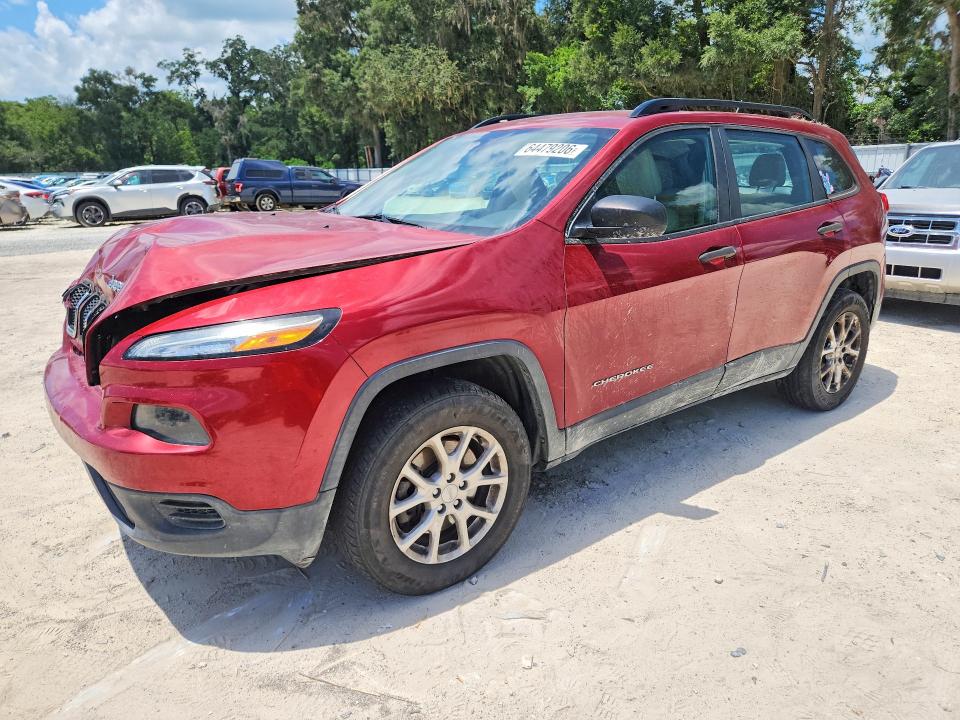 64479206 :رقم المزاد ، 1C4PJMAB6FW599849 vin ، 2015 Jeep Cherokee مزاد بيع