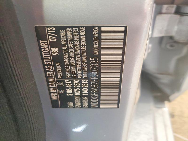 Продаж на аукціоні авто 2014 Mercedes-benz C, vin: WDDGF8AB2ER307335, номер лоту: 64356116