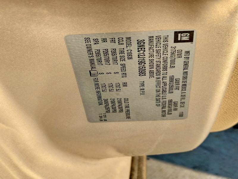 2009 Chevrolet Avalanche მანქანა იყიდება აუქციონზე, vin: 3GNEC12J19G150983, აუქციონის ნომერი: 63914846