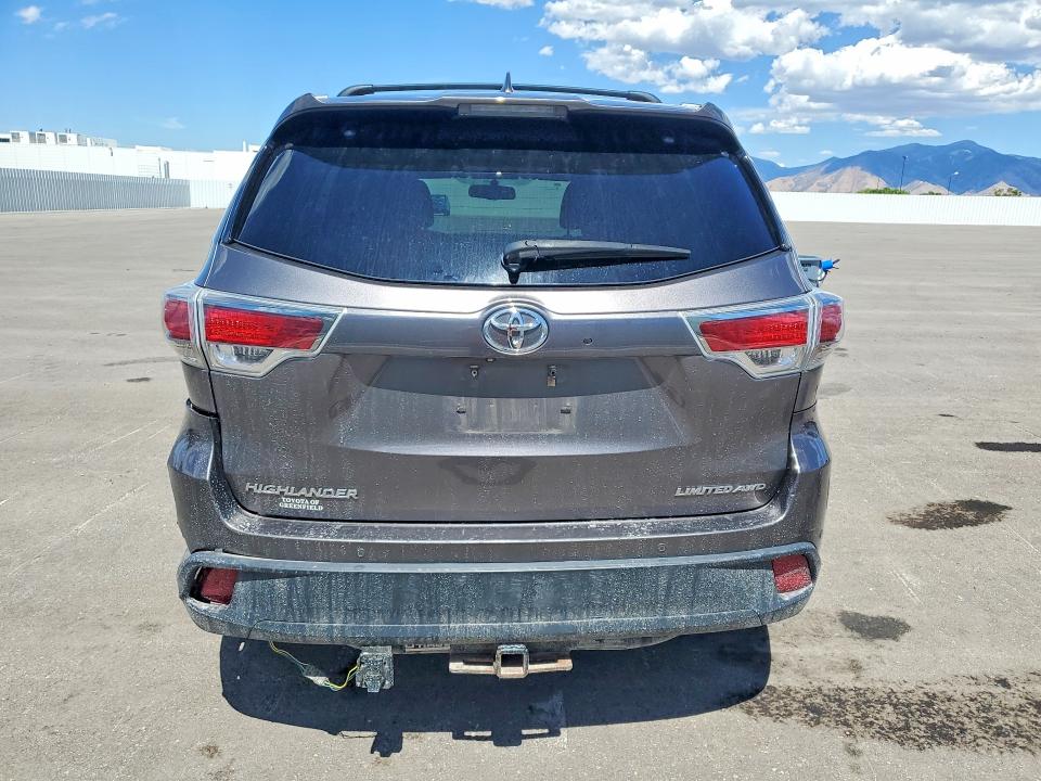 Продажа на аукционе авто 2015 Toyota Highlander, vin: 5TDDKRFH8FS093434, номер лота: 64547326