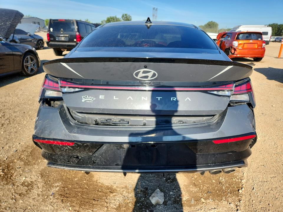 2025 Hyundai Elantra მანქანა იყიდება აუქციონზე, vin: KMHLR4DF6SU855169, აუქციონის ნომერი: 66177496