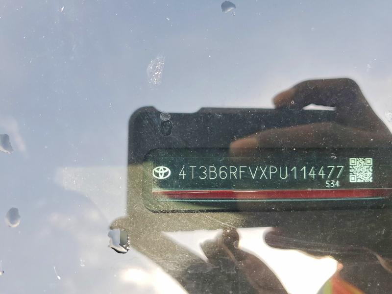 65281586 :رقم المزاد ، 4T3B6RFVXPU114477 vin ، 2023 Toyota Rav4 مزاد بيع