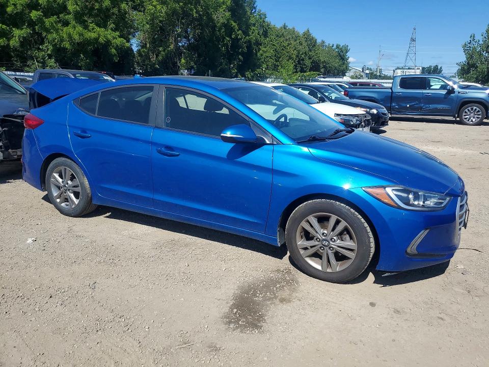 66754946 :رقم المزاد ، KMHD84LF6JU692661 vin ، 2018 Hyundai Elantra مزاد بيع