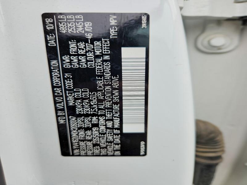 Продажа на аукционе авто 2019 Volvo Xc40, vin: YV4162UM0K2092047, номер лота: 64629166