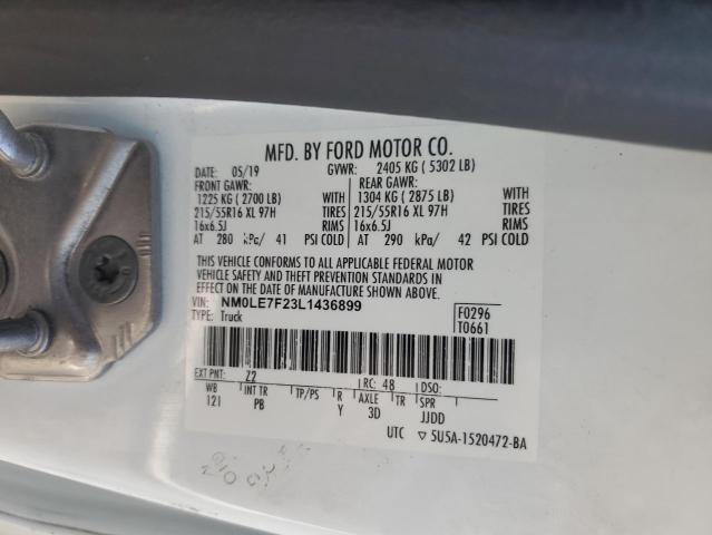 Aukcja sprzedaży 2020 Ford Transit Connect, vin: NM0LE7F23L1436899, numer aukcji: 65226776