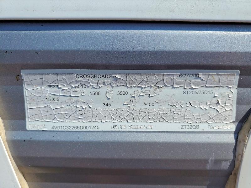 2006 Cross Roads Zinger მანქანა იყიდება აუქციონზე, vin: 4V0TC32266D001245, აუქციონის ნომერი: 62980186