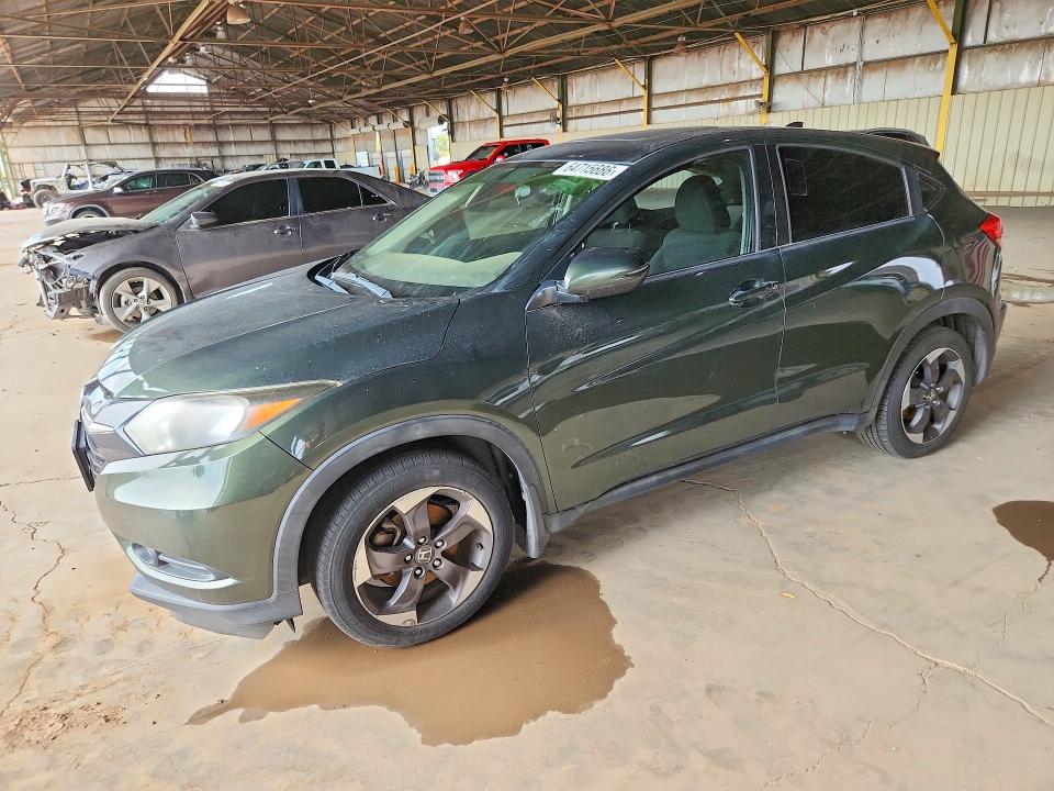 2018 Honda Hr-v მანქანა იყიდება აუქციონზე, vin: 3CZRU5H53JM708843, აუქციონის ნომერი: 64715686