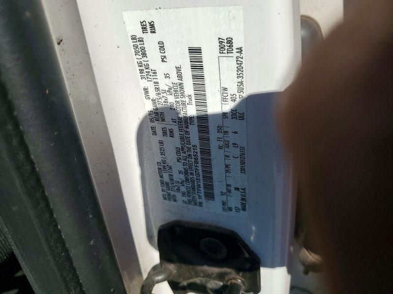 Продажа на аукционе авто 2015 Ford F150, vin: 1FTFW1EG7FFB65215, номер лота: 63567736