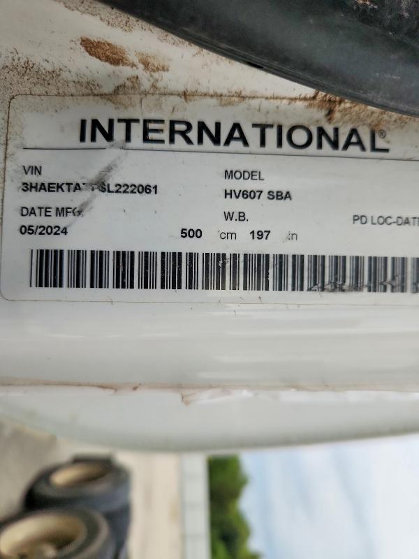 Aukcja sprzedaży 2025 International Hv607, vin: 3HAEKTAT5SL222061, numer aukcji: 65514276
