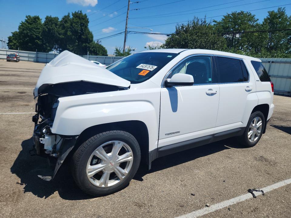 Продаж на аукціоні авто 2017 Gmc Terrain, vin: 2GKALMEK4H6287296, номер лоту: 64097676