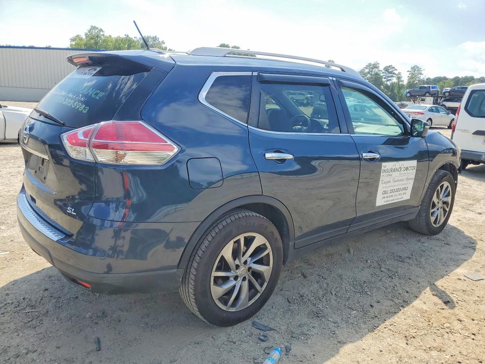 Продаж на аукціоні авто 2015 Nissan Rogue, vin: 5N1AT2MT7FC850982, номер лоту: 66271666