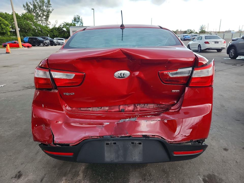 66901056 :رقم المزاد ، KNADM4A30E6370744 vin ، 2014 Kia Rio مزاد بيع