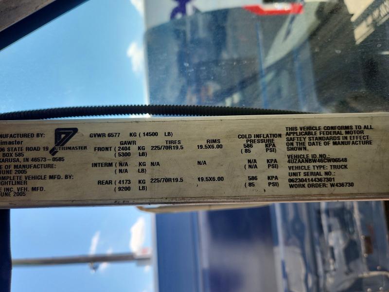 Продажа на аукционе авто 2006 Freightliner Mt45, vin: 4UZAANBW46CW06548, номер лота: 63817076