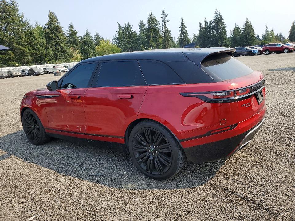 2018 Land Rover Range Rover Velar მანქანა იყიდება აუქციონზე, vin: SALYM2RV9JA738854, აუქციონის ნომერი: 65134336