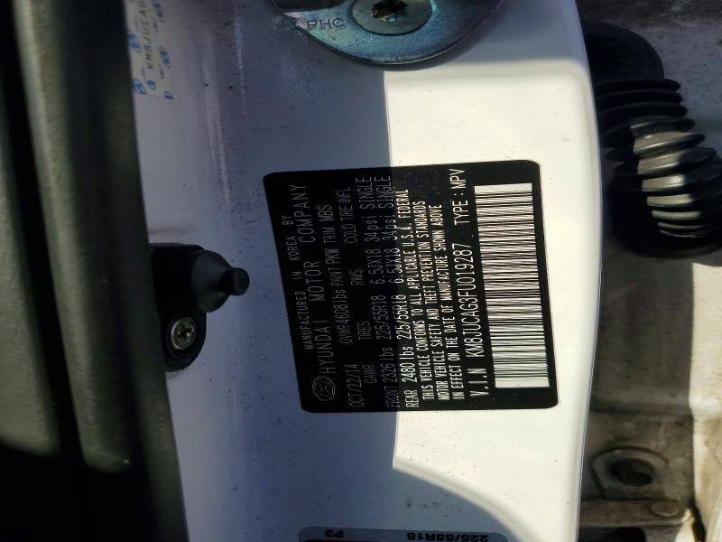 Aukcja sprzedaży 2015 Hyundai Tucson, vin: KM8JUCAG3FU019287, numer aukcji: 67169496