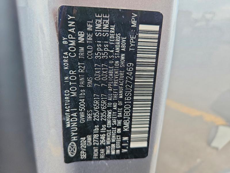 Продаж на аукціоні авто 2025 Hyundai Tucson, vin: KM8JBDD16SU272469, номер лоту: 65602916