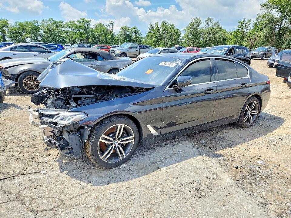 65080426 :رقم المزاد ، WBA13BJ02MCG07558 vin ، 2021 Bmw 530 مزاد بيع