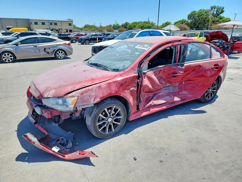 65706456 :رقم المزاد ، JA32U2FU2HU005884 vin ، 2017 Mitsubishi Lancer مزاد بيع