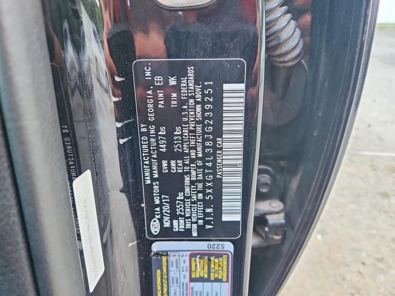 62678186 :رقم المزاد ، 5XXGT4L38JG239251 vin ، 2018 Kia Optima مزاد بيع