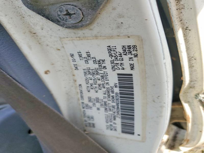 1992 Toyota 4runner მანქანა იყიდება აუქციონზე, vin: JT3VN39W4N0080589, აუქციონის ნომერი: 64836776