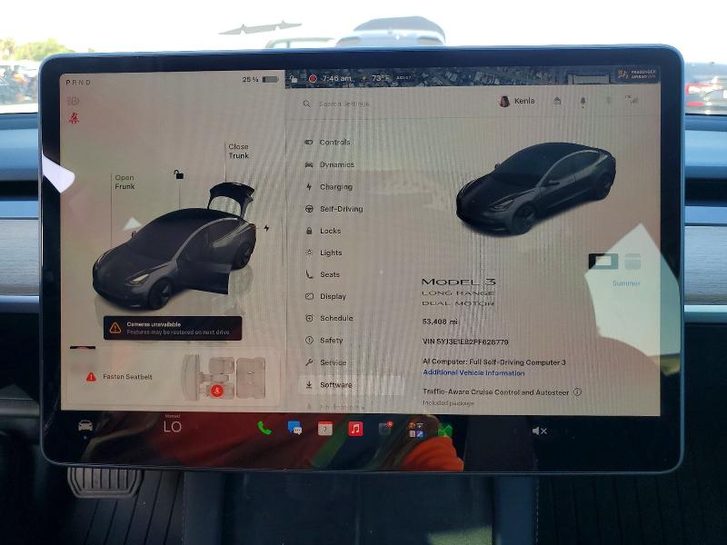 Aukcja sprzedaży 2023 Tesla Model 3, vin: 5YJ3E1EB2PF628779, numer aukcji: 64226806