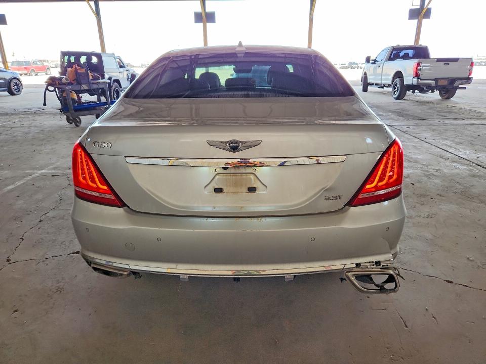 63549226 :رقم المزاد ، KMHG34JA6JU044868 vin ، 2018 Genesis G90 مزاد بيع