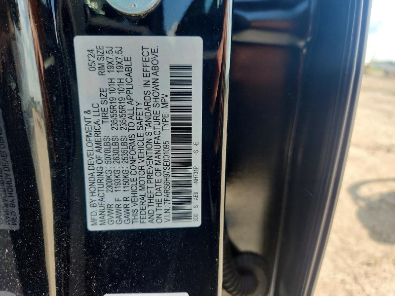 Aukcja sprzedaży 2025 Honda Cr-v, vin: 7FARS6H97SE001095, numer aukcji: 66278666