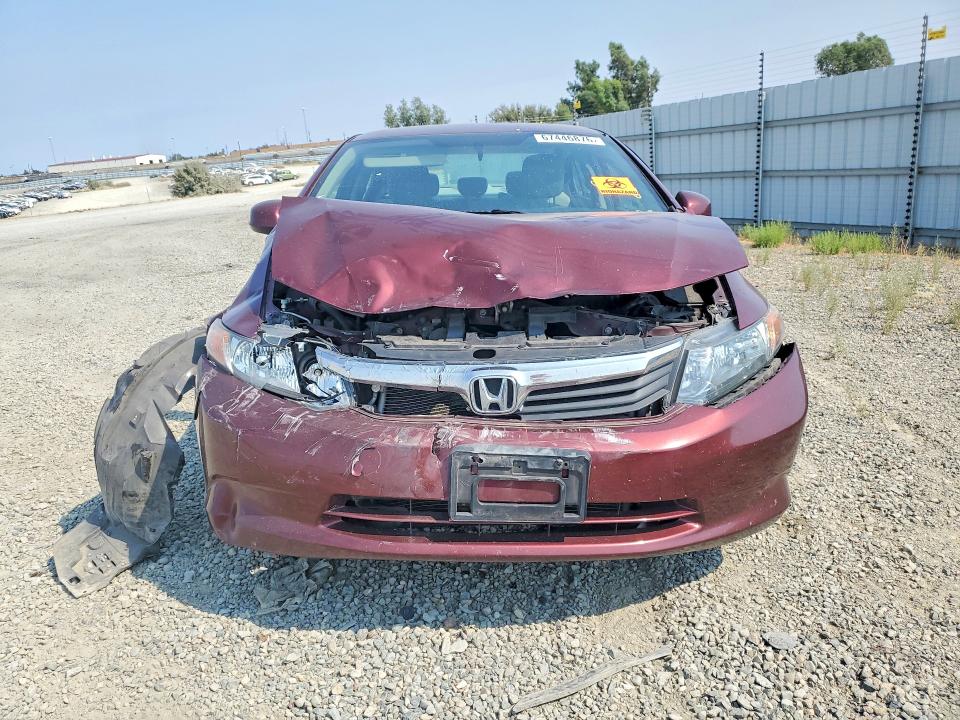 Aukcja sprzedaży 2012 Honda Civic, vin: 2HGFB2F54CH555392, numer aukcji: 67446876