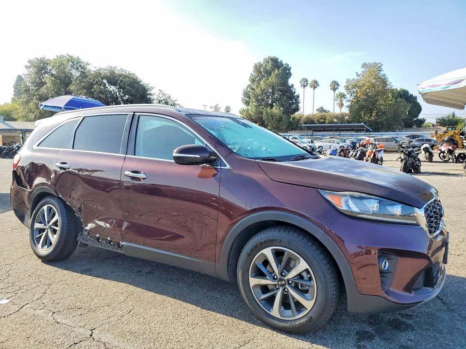 2019 Kia Sorento მანქანა იყიდება აუქციონზე, vin: 5XYPH4A52KG448813, აუქციონის ნომერი: 63586086
