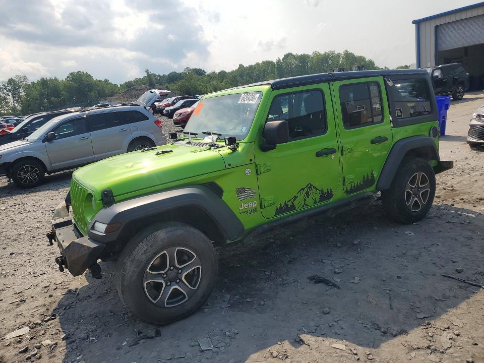 Aukcja sprzedaży 2020 Jeep Wrangler Unlimited, vin: 1C4HJXDN8LW151863, numer aukcji: 64264386