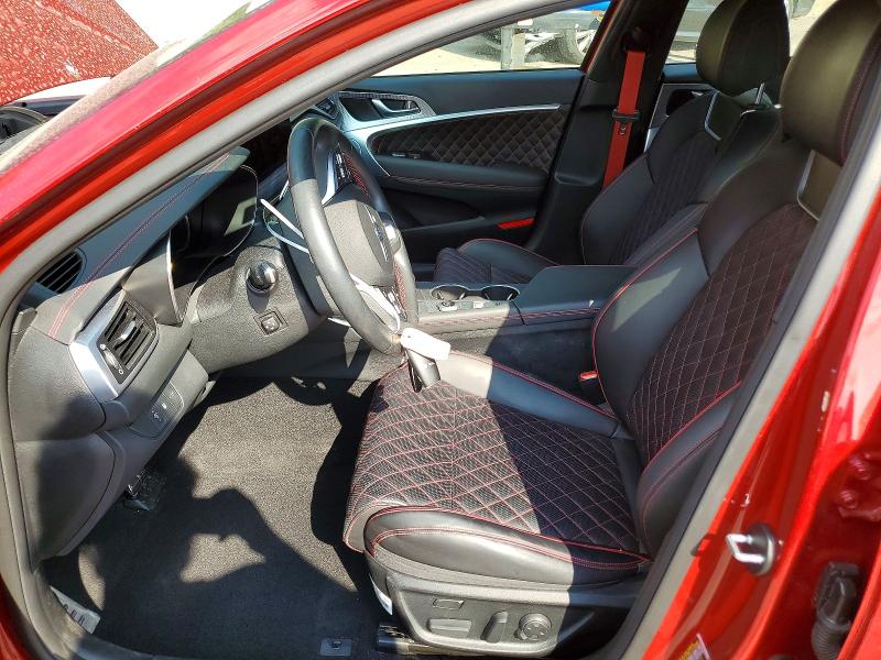 64967366 :رقم المزاد ، KMTG54TE6NU100040 vin ، 2022 Genesis G70 مزاد بيع