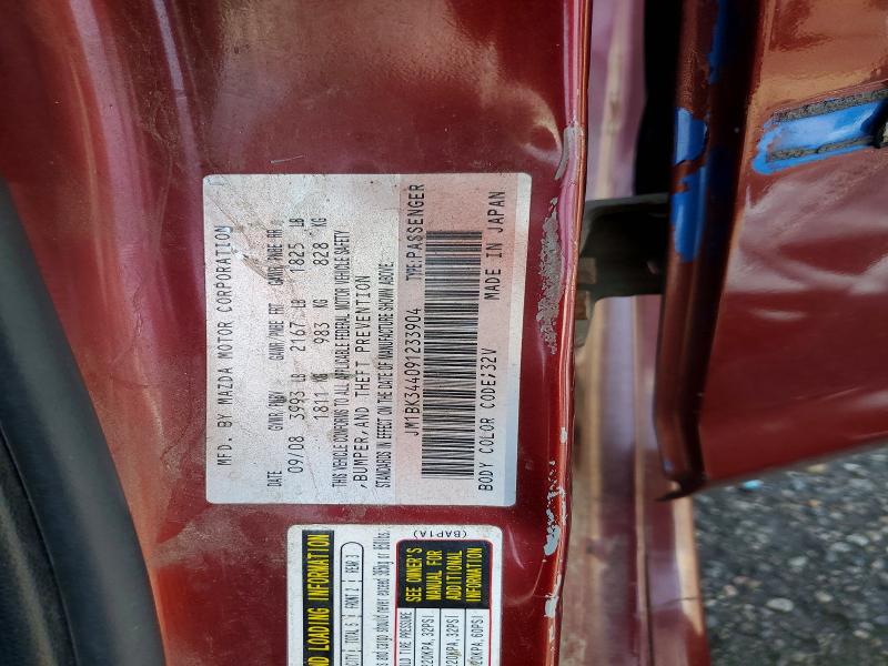 Aukcja sprzedaży 2009 Mazda 3, vin: JM1BK344091233904, numer aukcji: 65574486