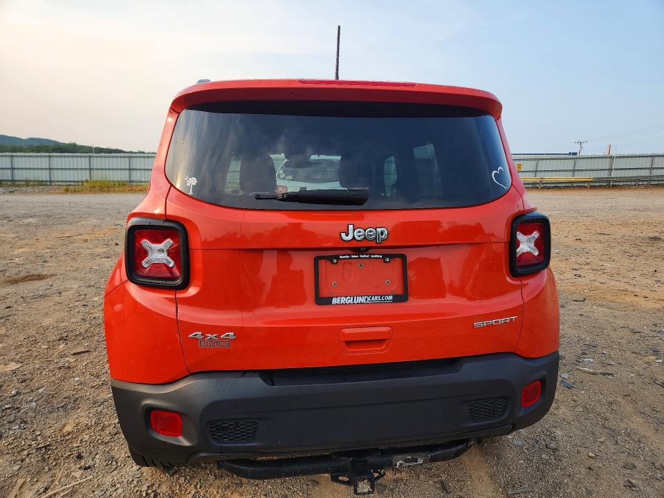 64385376 :رقم المزاد ، ZACNJBAB1LPL95655 vin ، 2020 Jeep Renegade مزاد بيع