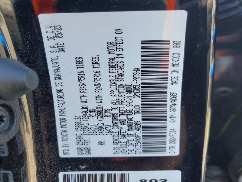 66499666 :رقم المزاد ، 3TYCZ5ANXPT148209 vin ، 2023 Toyota Tacoma مزاد بيع