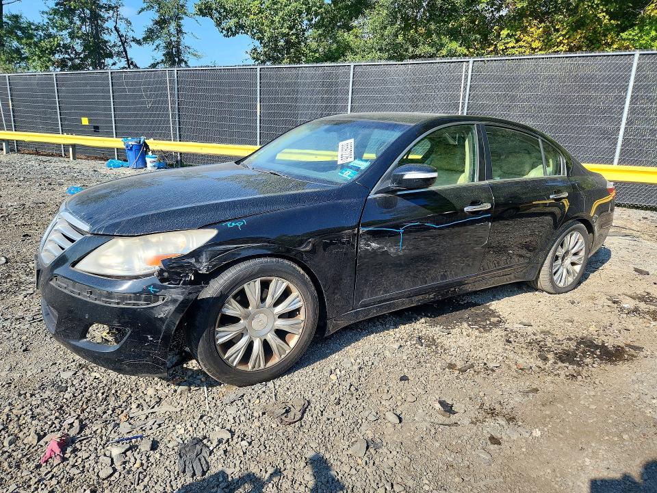 2009 Hyundai Genesis მანქანა იყიდება აუქციონზე, vin: KMHGC46E59U039197, აუქციონის ნომერი: 66597226