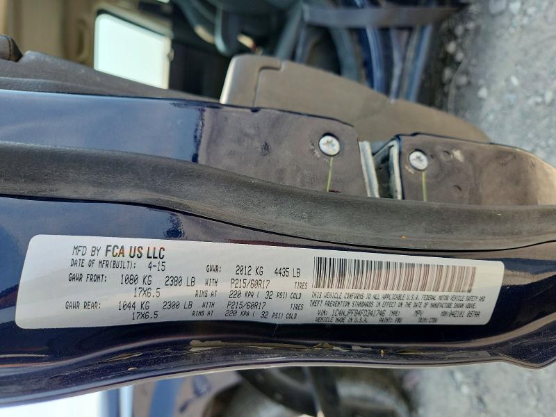 Aukcja sprzedaży 2015 Jeep Patriot, vin: 1C4NJPFB4FD341746, numer aukcji: 63212526