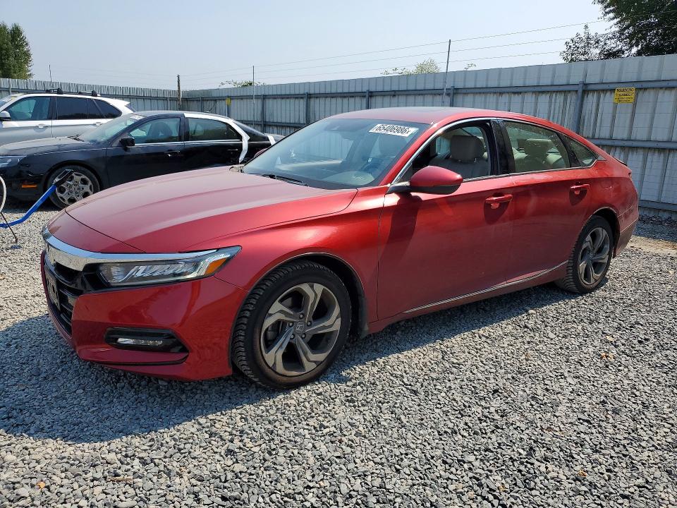 2019 Honda Accord მანქანა იყიდება აუქციონზე, vin: 1HGCV1F52KA109615, აუქციონის ნომერი: 65406986