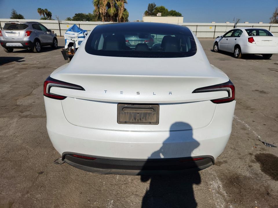 Aukcja sprzedaży 2025 Tesla Model 3, vin: 5YJ3E1EAXSF078800, numer aukcji: 65865106