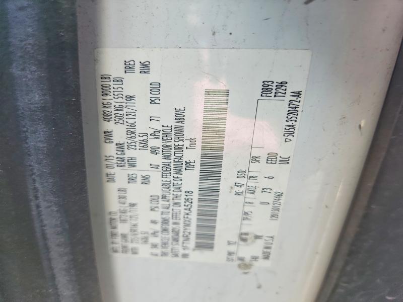 Продаж на аукціоні авто 2015 Ford Transit, vin: 1FTNR2YMXFKA52618, номер лоту: 70715676