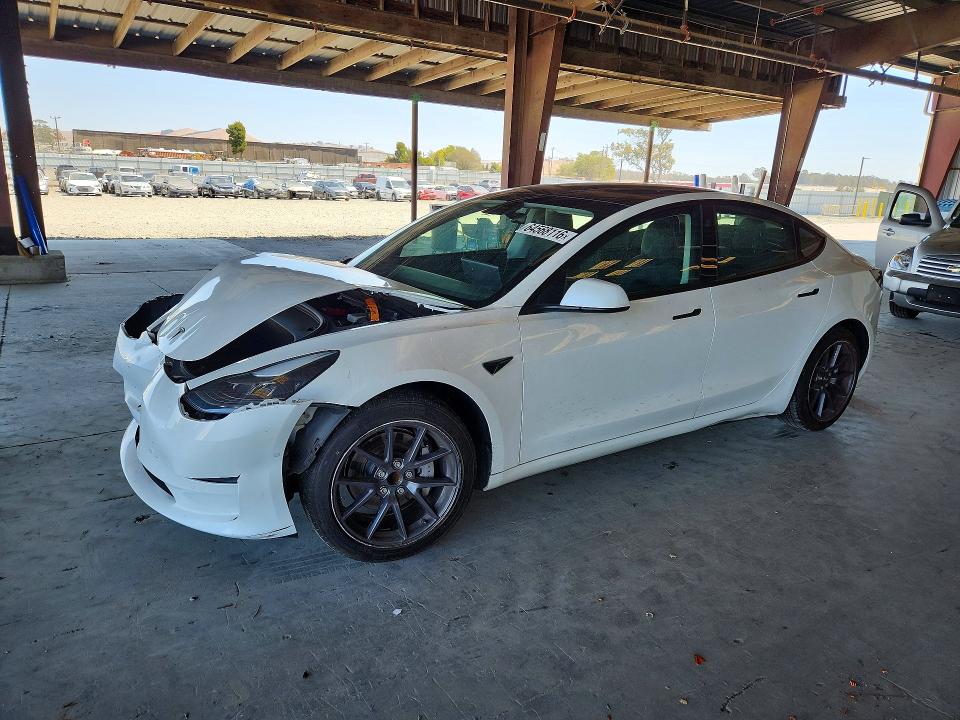 Продаж на аукціоні авто 2021 Tesla Model 3, vin: 5YJ3E1EA7MF942821, номер лоту: 64568116