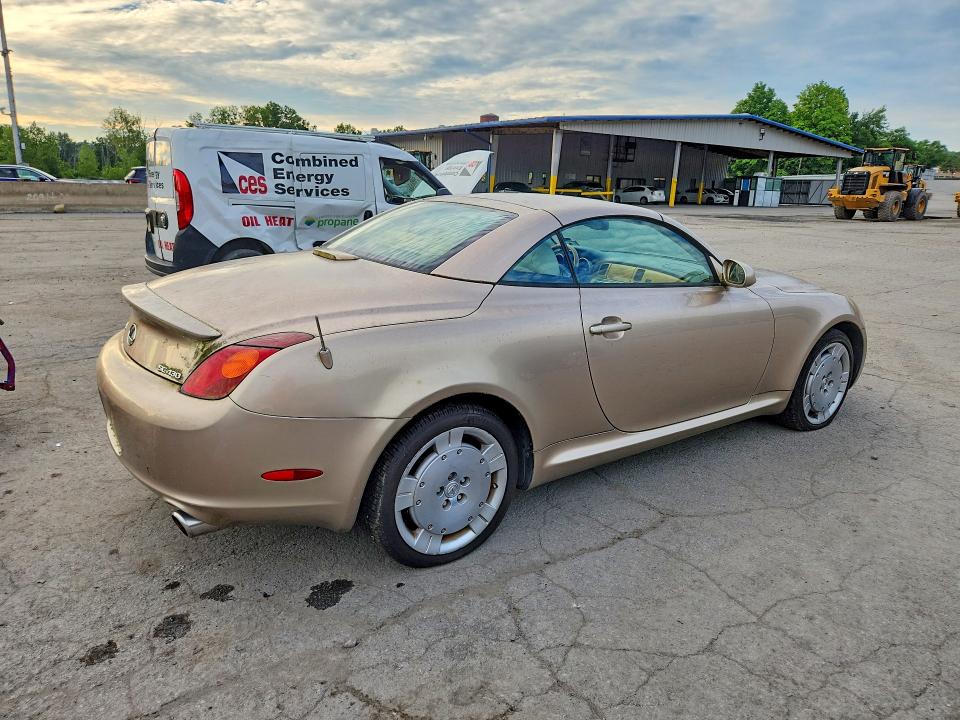 64002496 :رقم المزاد ، JTHFN48Y730039149 vin ، 2003 Lexus Sc مزاد بيع