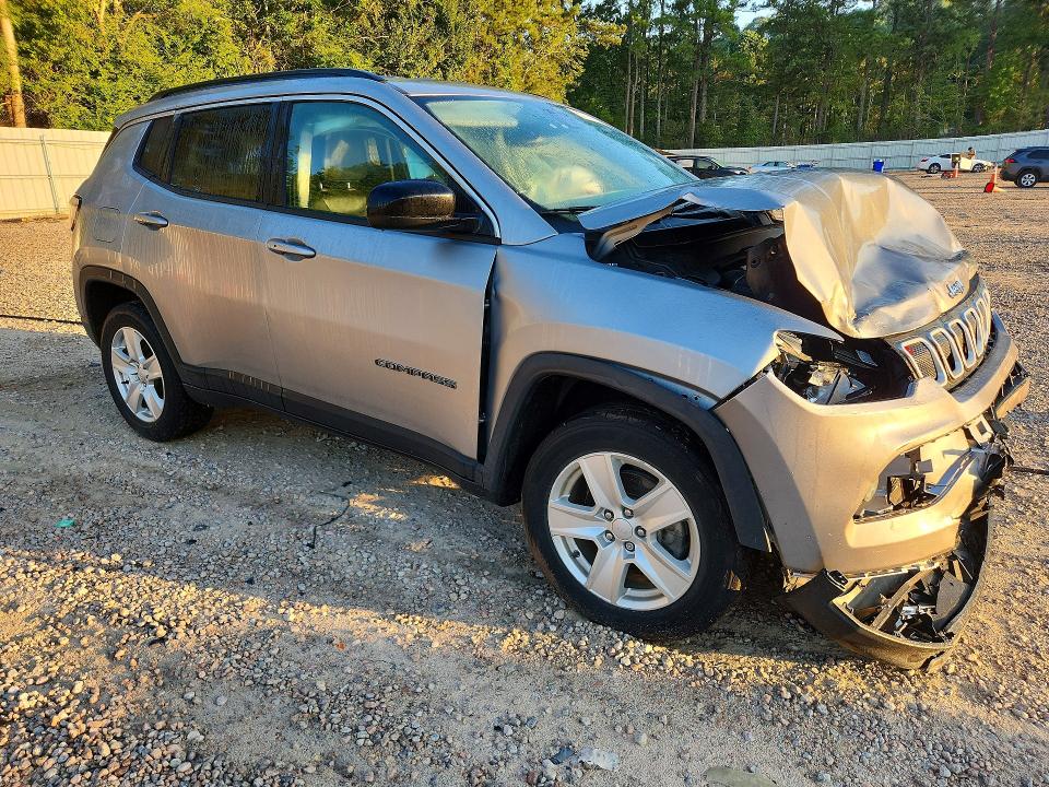 2022 Jeep Compass მანქანა იყიდება აუქციონზე, vin: 3C4NJDBBXNT116955, აუქციონის ნომერი: 67074346
