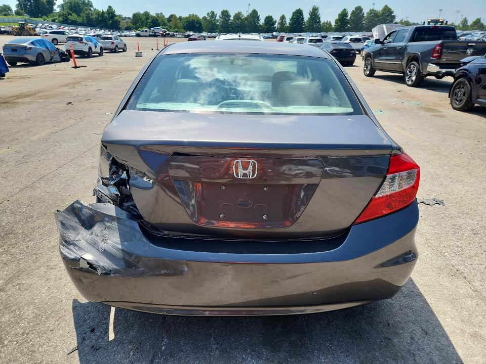 2012 Honda Civic მანქანა იყიდება აუქციონზე, vin: 19XFB2F53CE062278, აუქციონის ნომერი: 66203536