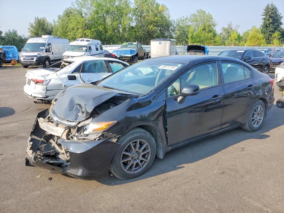 2012 Honda Civic მანქანა იყიდება აუქციონზე, vin: 19XFB2F5XCE368975, აუქციონის ნომერი: 63677216