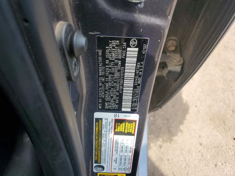 Продажа на аукционе авто 2015 Toyota Avalon, vin: 4T1BK1EB0FU191578, номер лота: 63716496